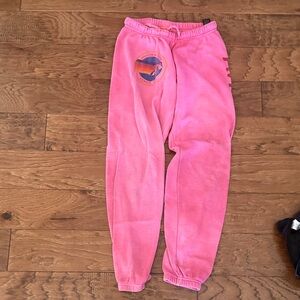 Aviator Nation Vibrant Pink Kids Sweatpants